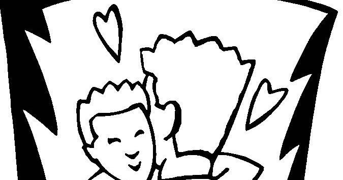 Son hugging dad to color | COLOR AREA